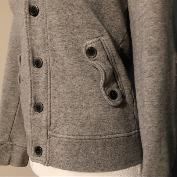 H&M gray knit button front sweater jacket - Picture 4 of 12